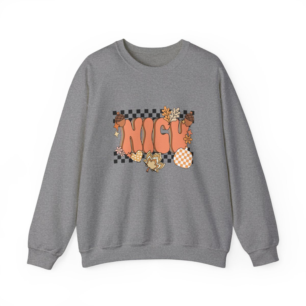 NICU Fall Pattern Long Sleeve Sweatshirt