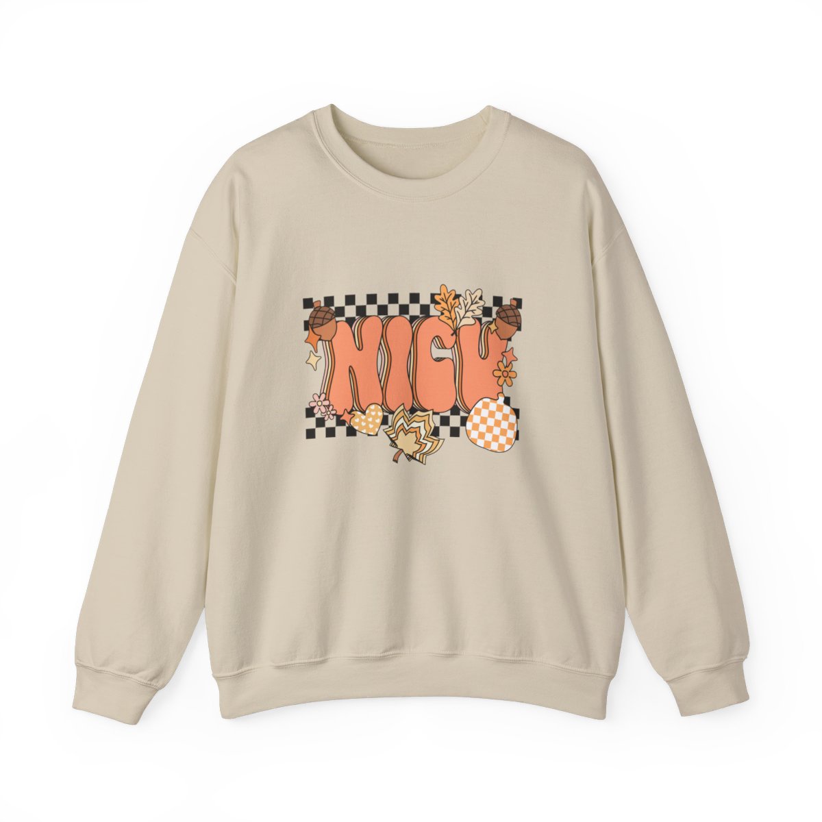 NICU Fall Pattern Long Sleeve Sweatshirt