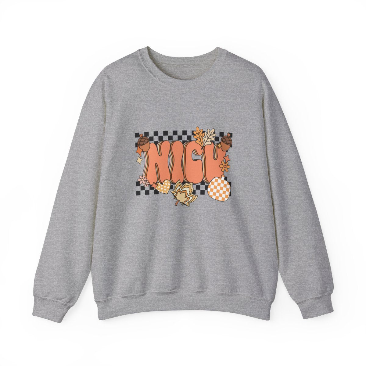 NICU Fall Pattern Long Sleeve Sweatshirt