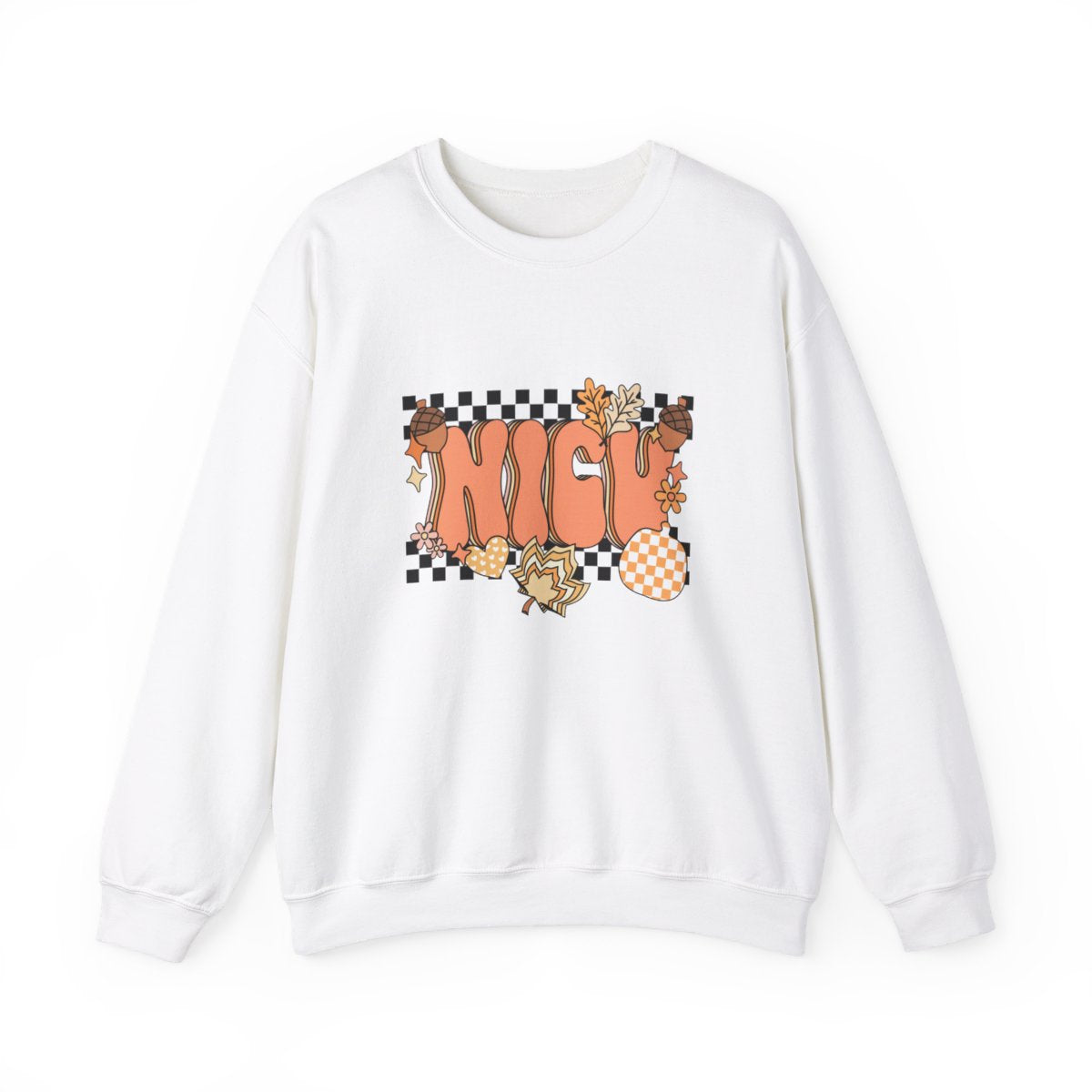 NICU Fall Pattern Long Sleeve Sweatshirt