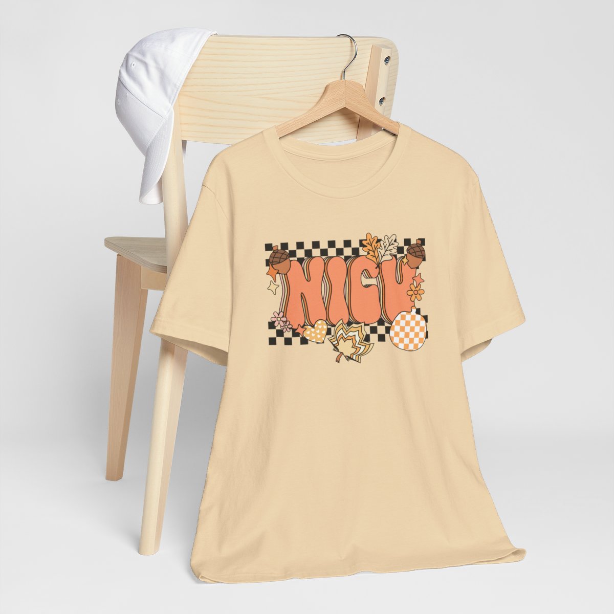 NICU Fall Pattern Short Sleeve Tee