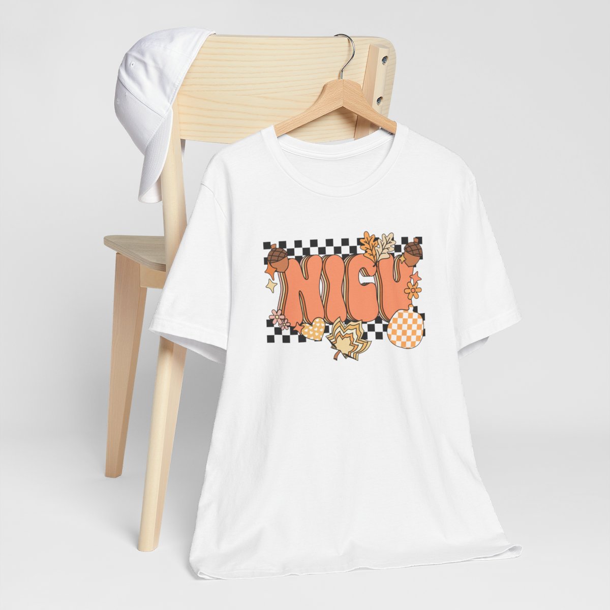 NICU Fall Pattern Short Sleeve Tee