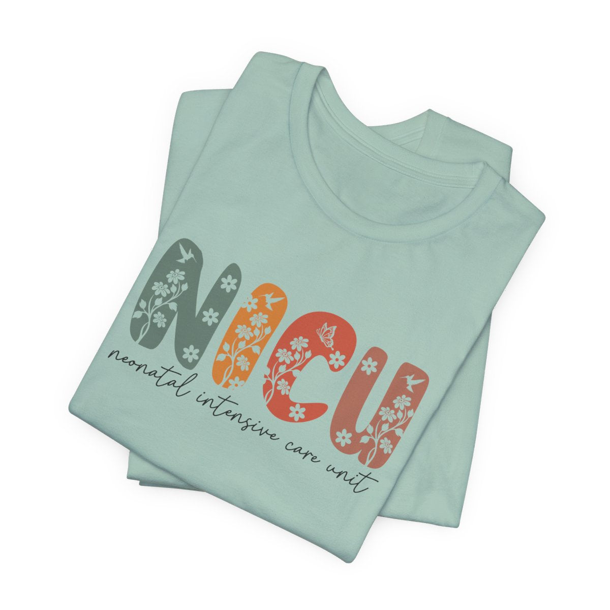 NICU Bogo Floral Short Sleeve Tee
