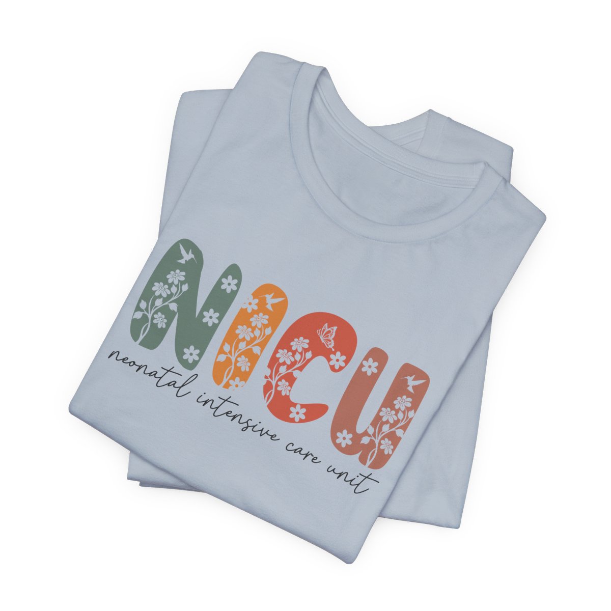 NICU Bogo Floral Short Sleeve Tee