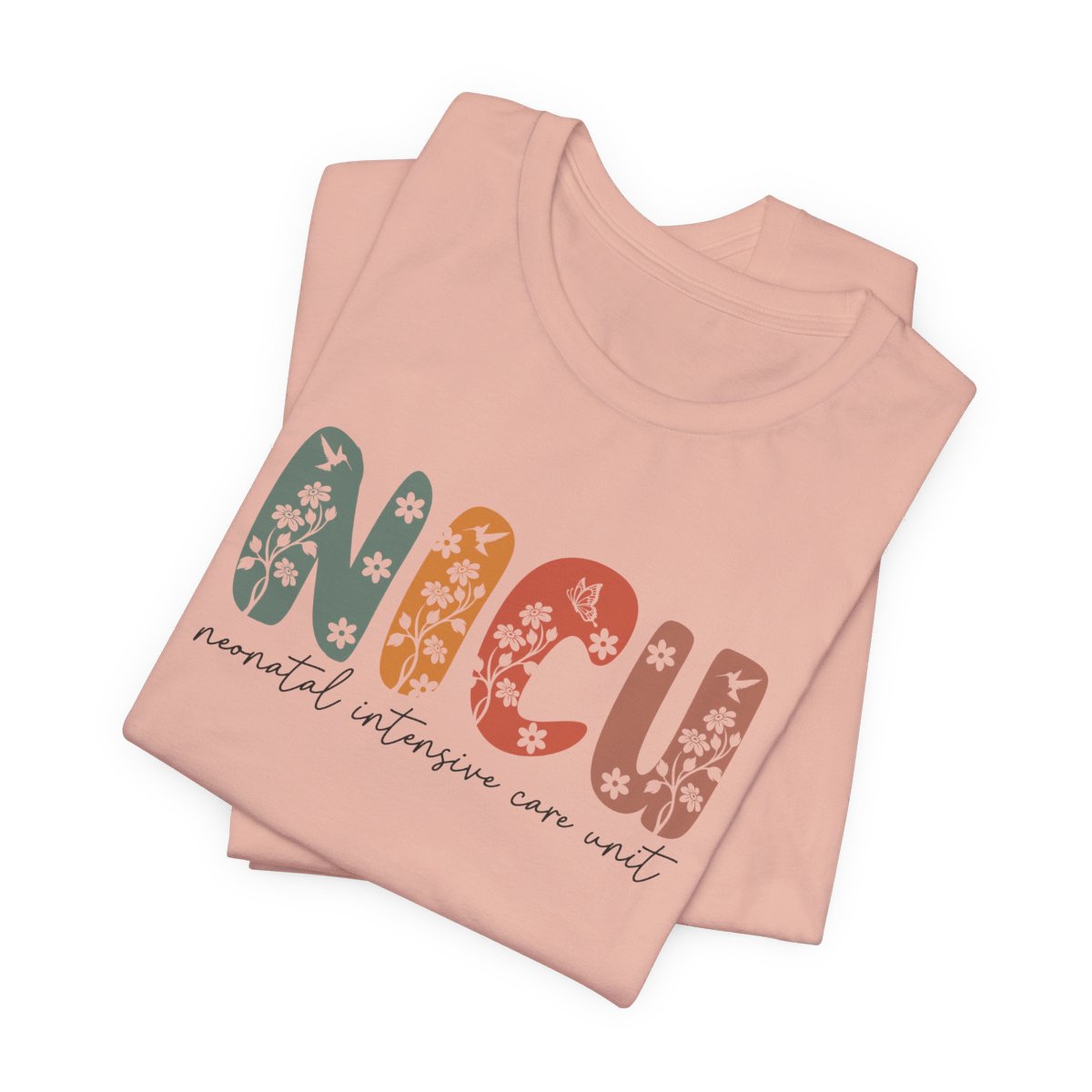 NICU Bogo Floral Short Sleeve Tee