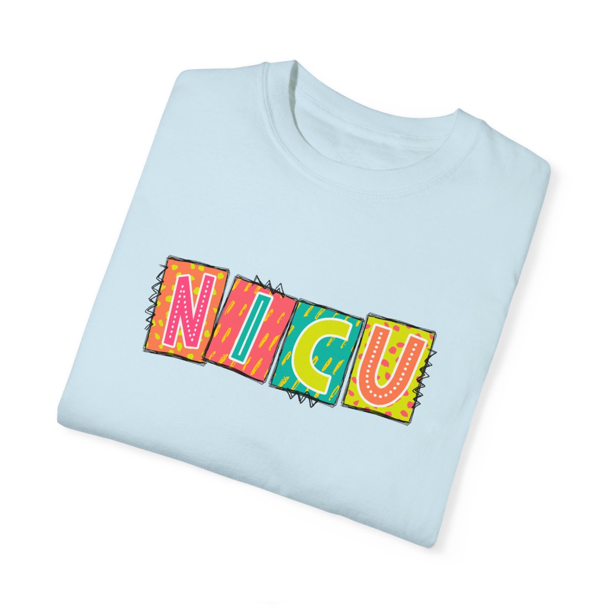 NICU Neon Blocks Short Sleeve Tee