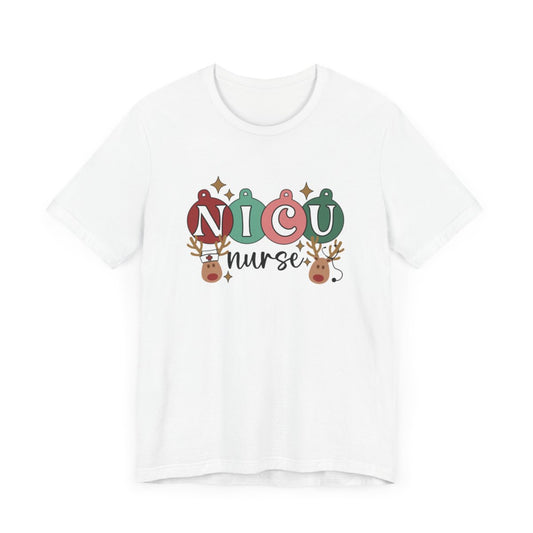 NICU Reindeer Short Sleeve Tee