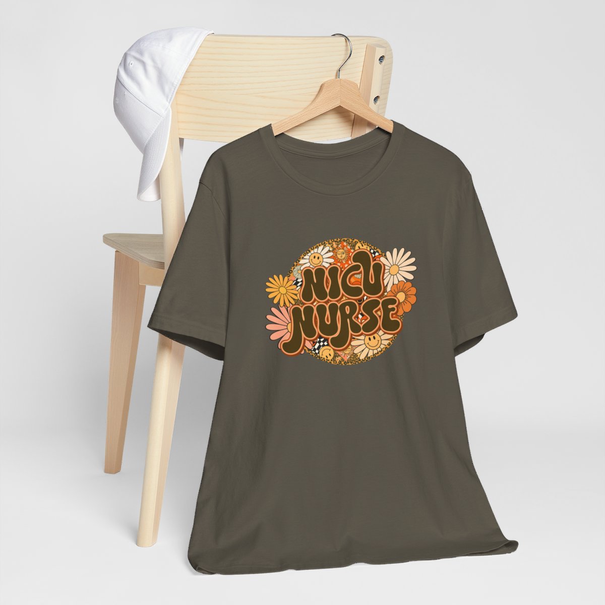 NICU Floral3 Short Sleeve Tee