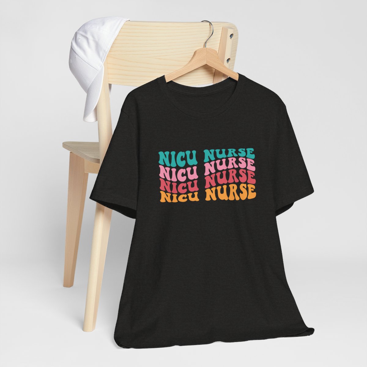 NICU Nurse Wave x4 v1 Short Sleeve Tee