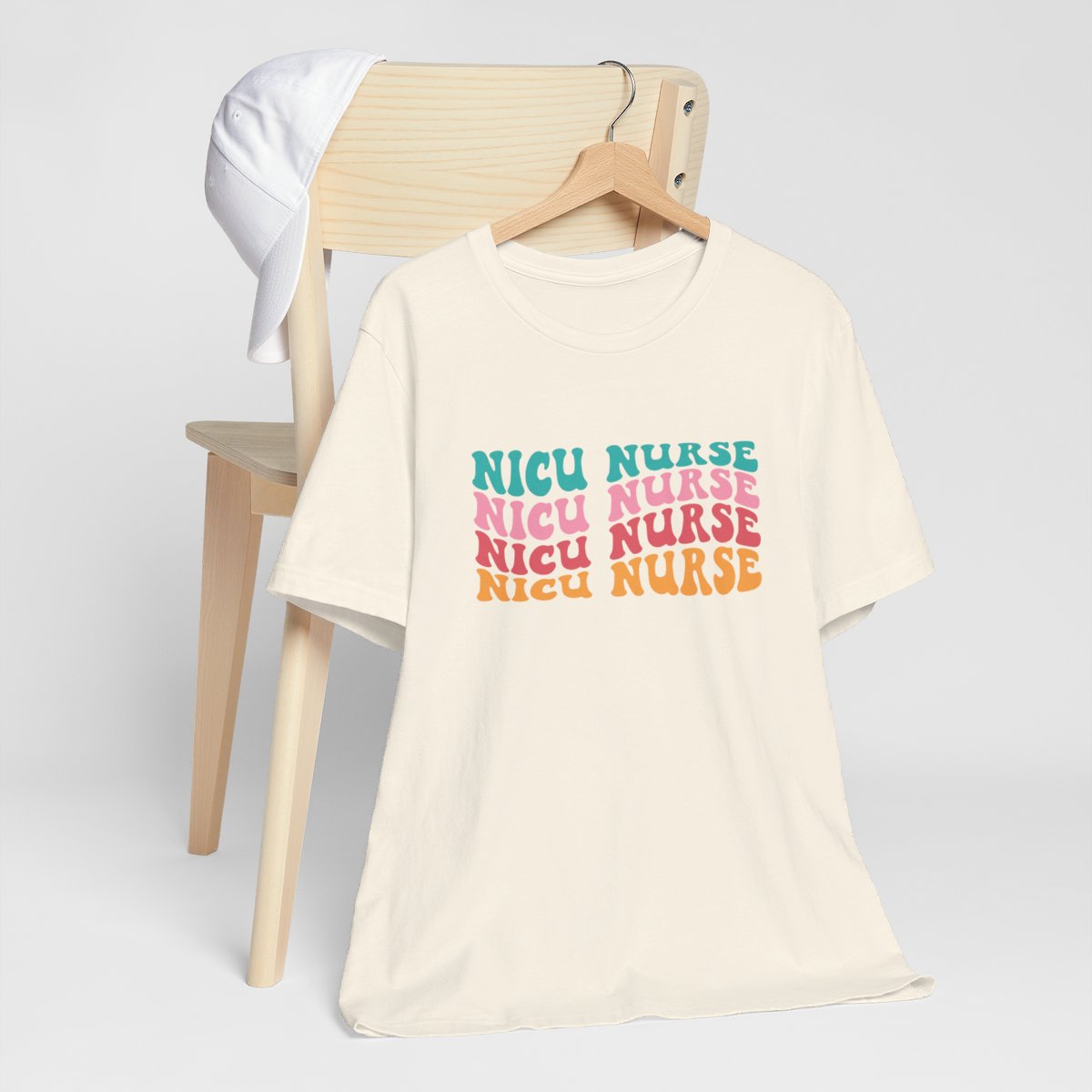 NICU Nurse Wave x4 v1 Short Sleeve Tee