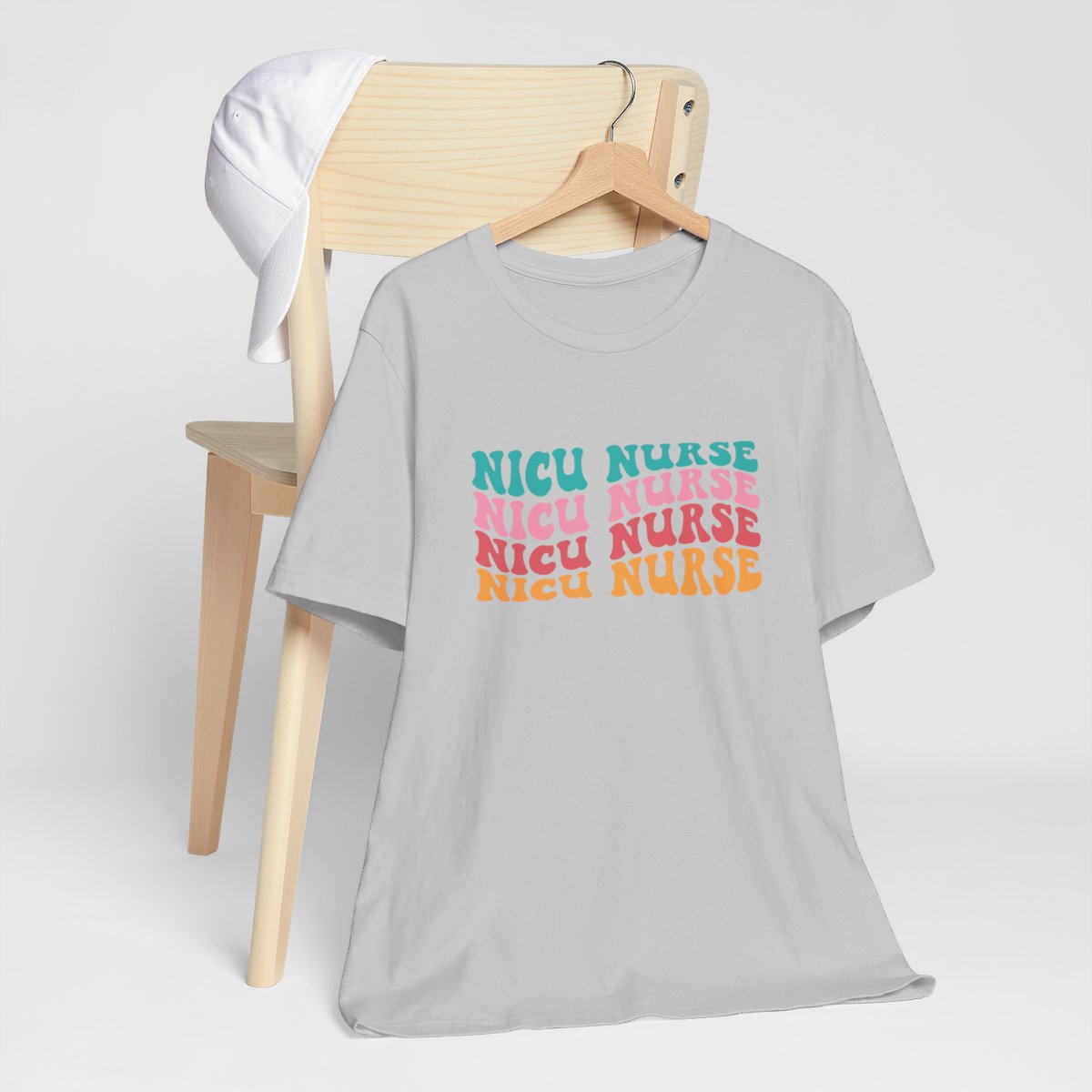 NICU Nurse Wave x4 v1 Short Sleeve Tee