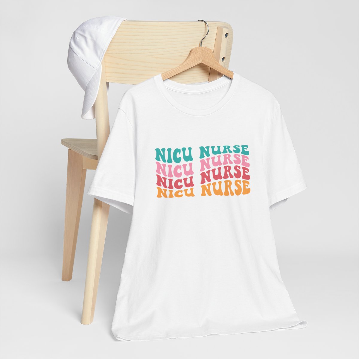 NICU Nurse Wave x4 v1 Short Sleeve Tee