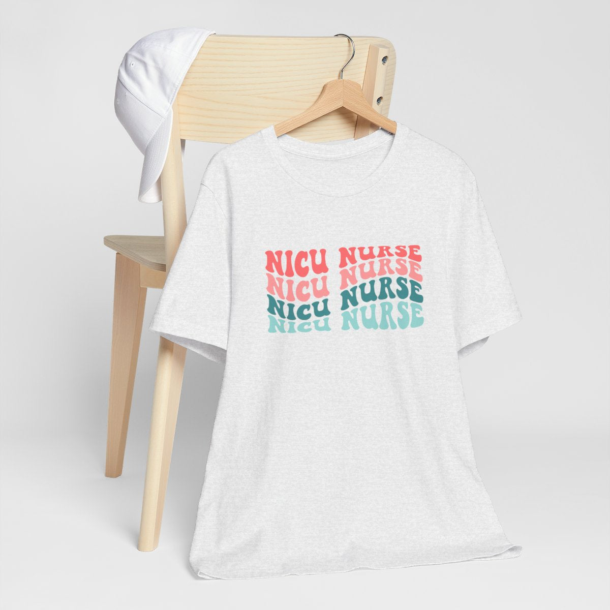 NICU Nurse Wave x4 v2 Short Sleeve Tee