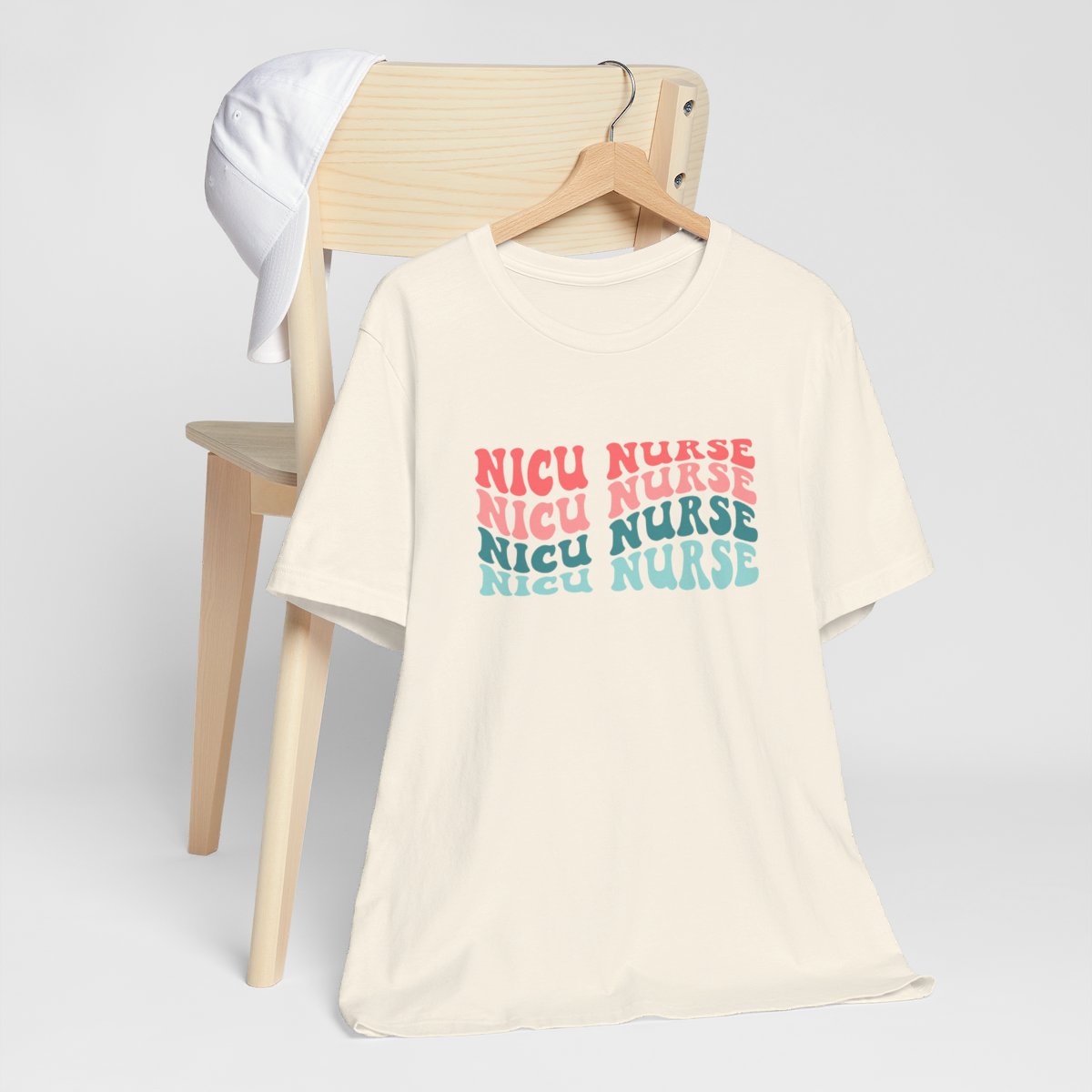 NICU Nurse Wave x4 v2 Short Sleeve Tee