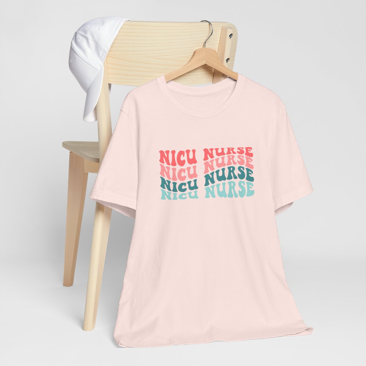 NICU Nurse Wave x4 v2 Short Sleeve Tee