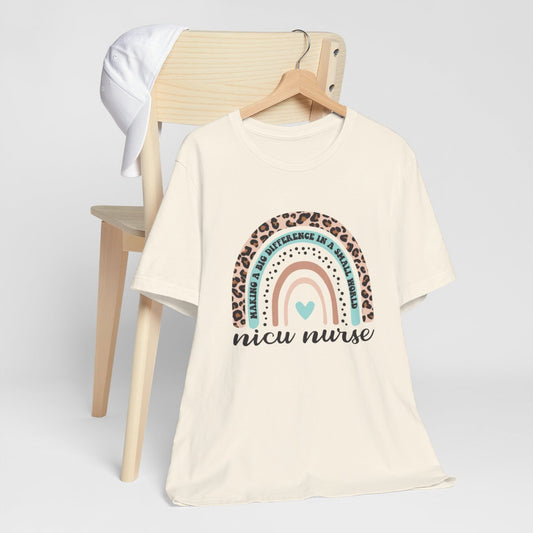 NICU Rainbow Short Sleeve Tee
