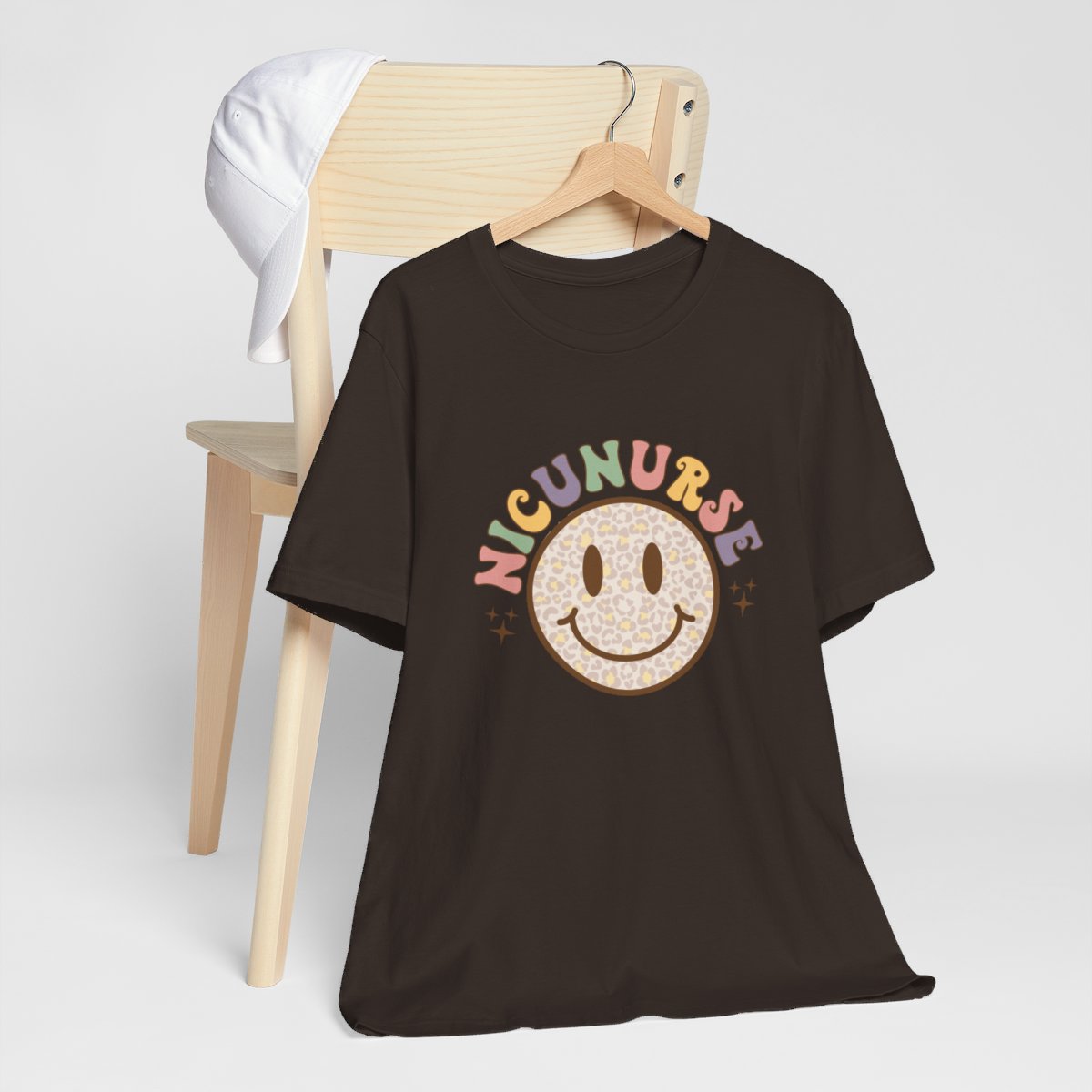 NICU Nurse Smiley Short Sleeve Tee