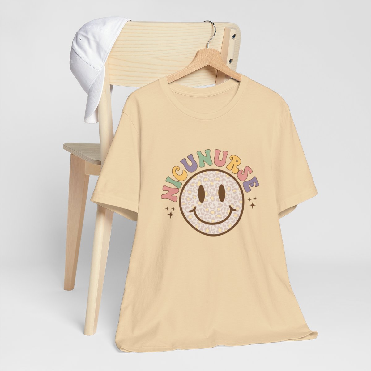NICU Nurse Smiley Short Sleeve Tee