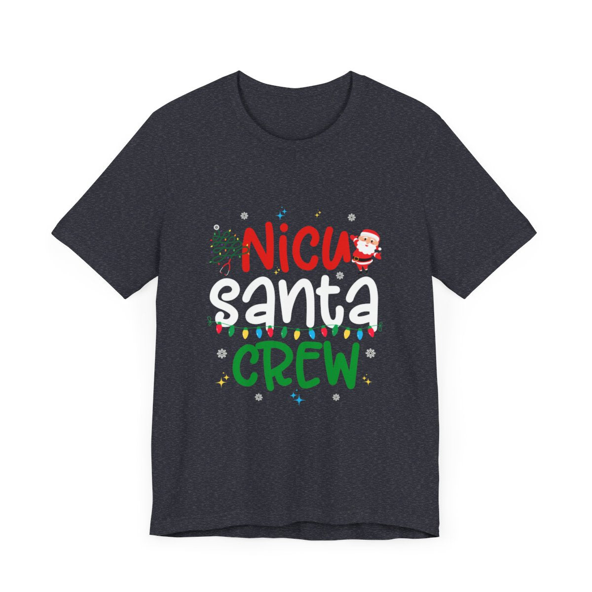 NICU Santa Crew Short Sleeve Tee