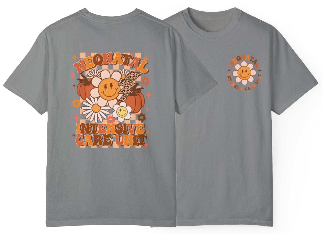 Neonatal Intensive Care Unit Fall Two Sided Short Sleeve Tee