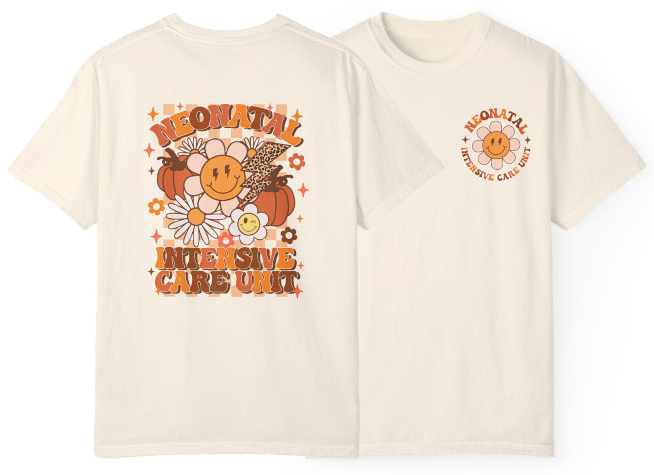 Neonatal Intensive Care Unit Fall Two Sided Short Sleeve Tee