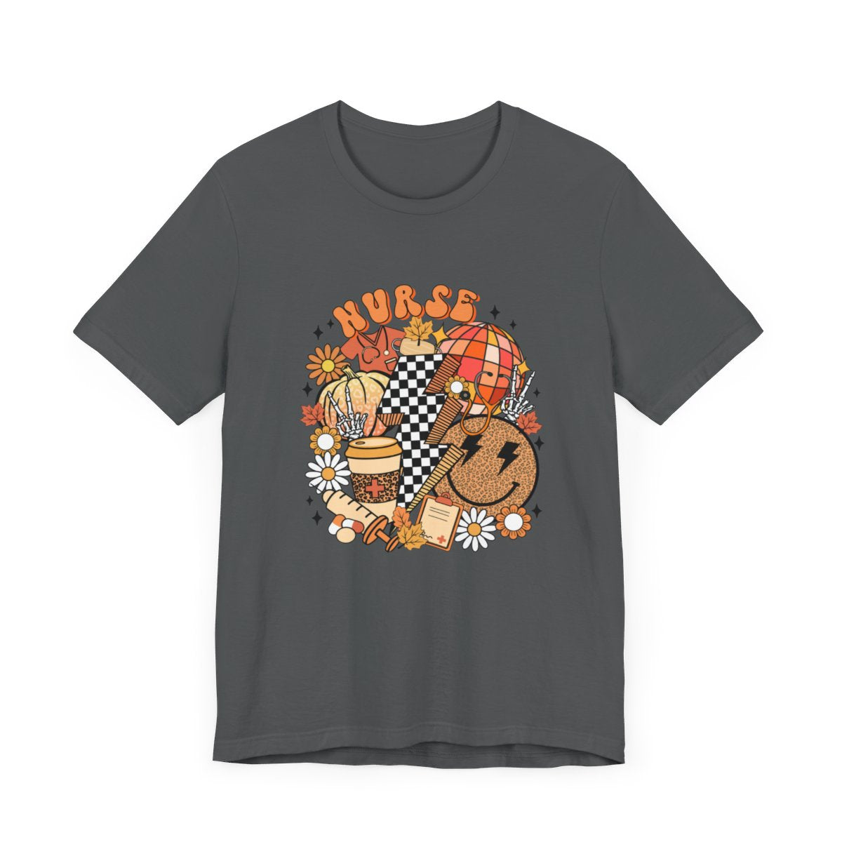 Fall Nurse Short Sleeve Tee