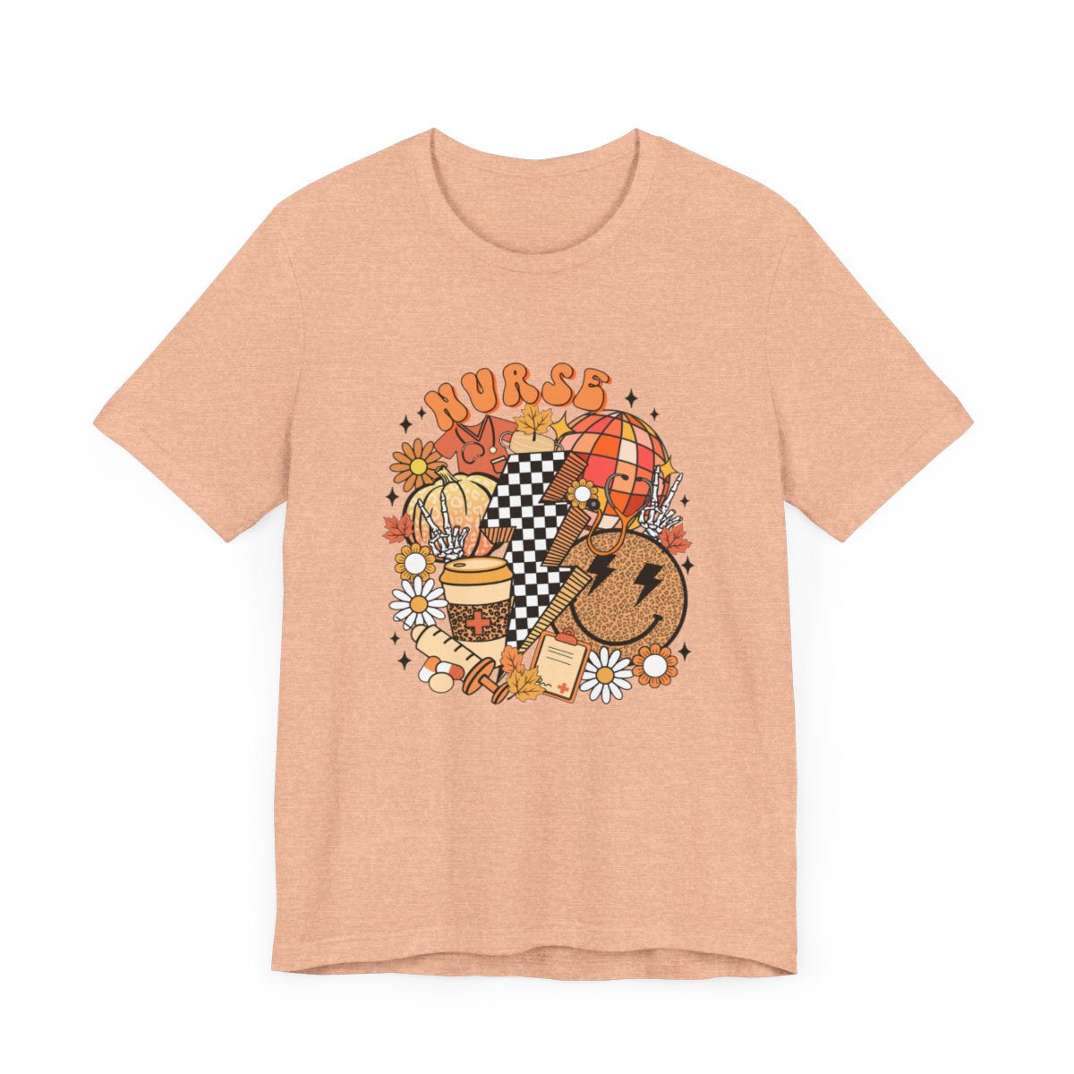 Fall Nurse Short Sleeve Tee