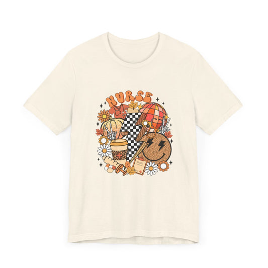 Fall Nurse Short Sleeve Tee