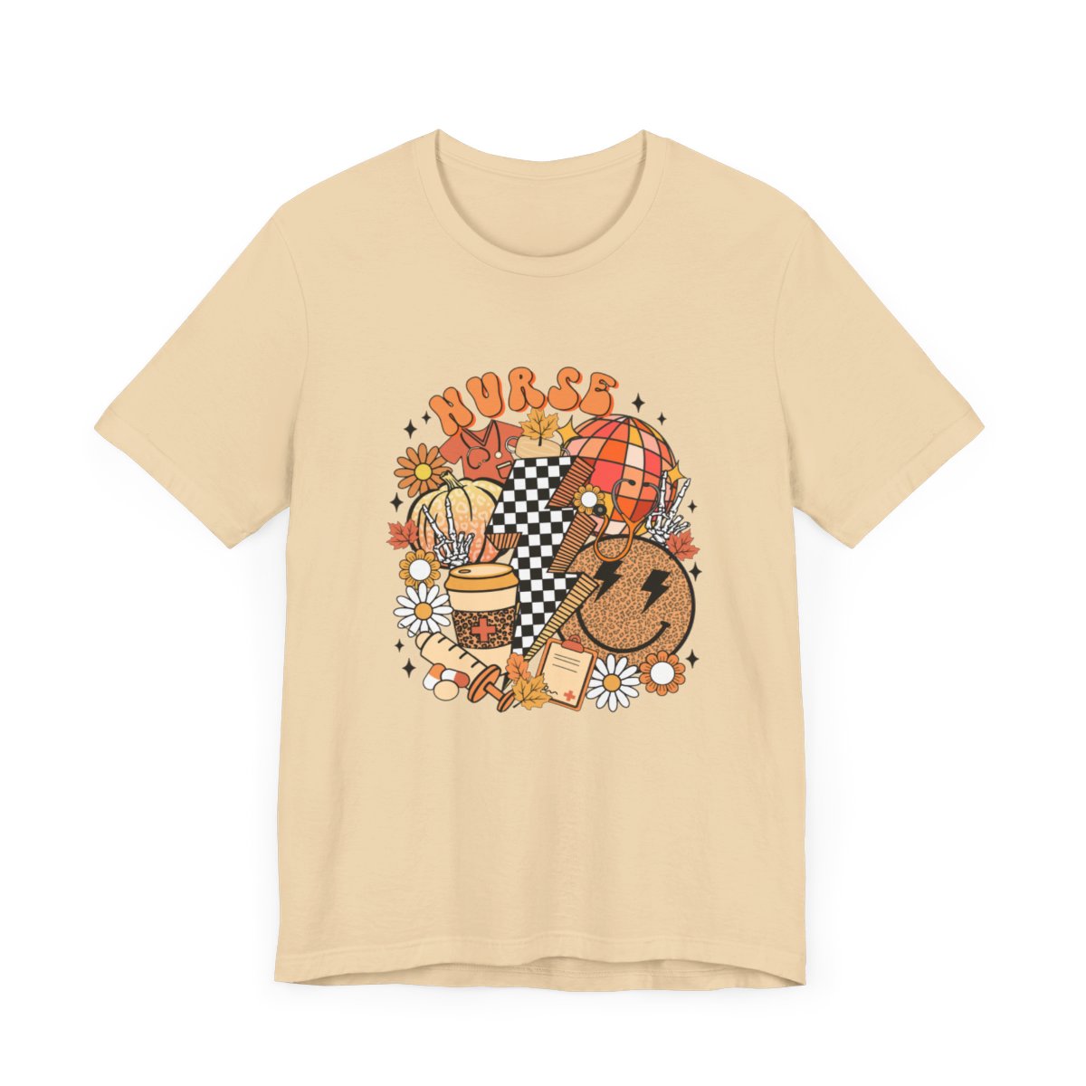 Fall Nurse Short Sleeve Tee