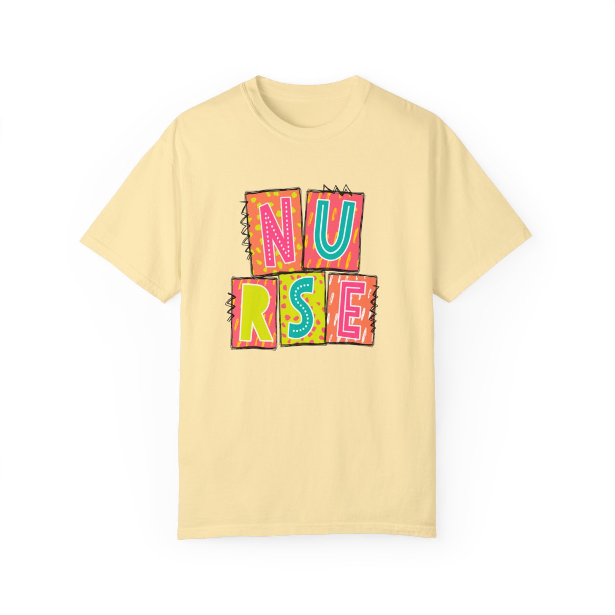 Nurse Neon Blocks Short Sleeve Tee
