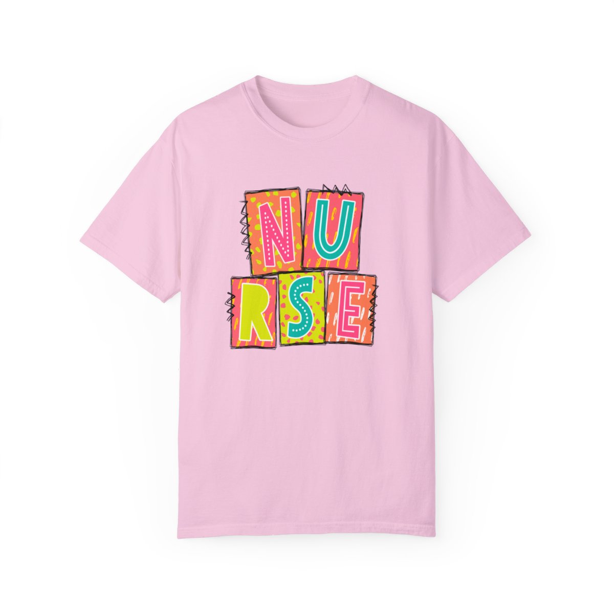 Nurse Neon Blocks Short Sleeve Tee