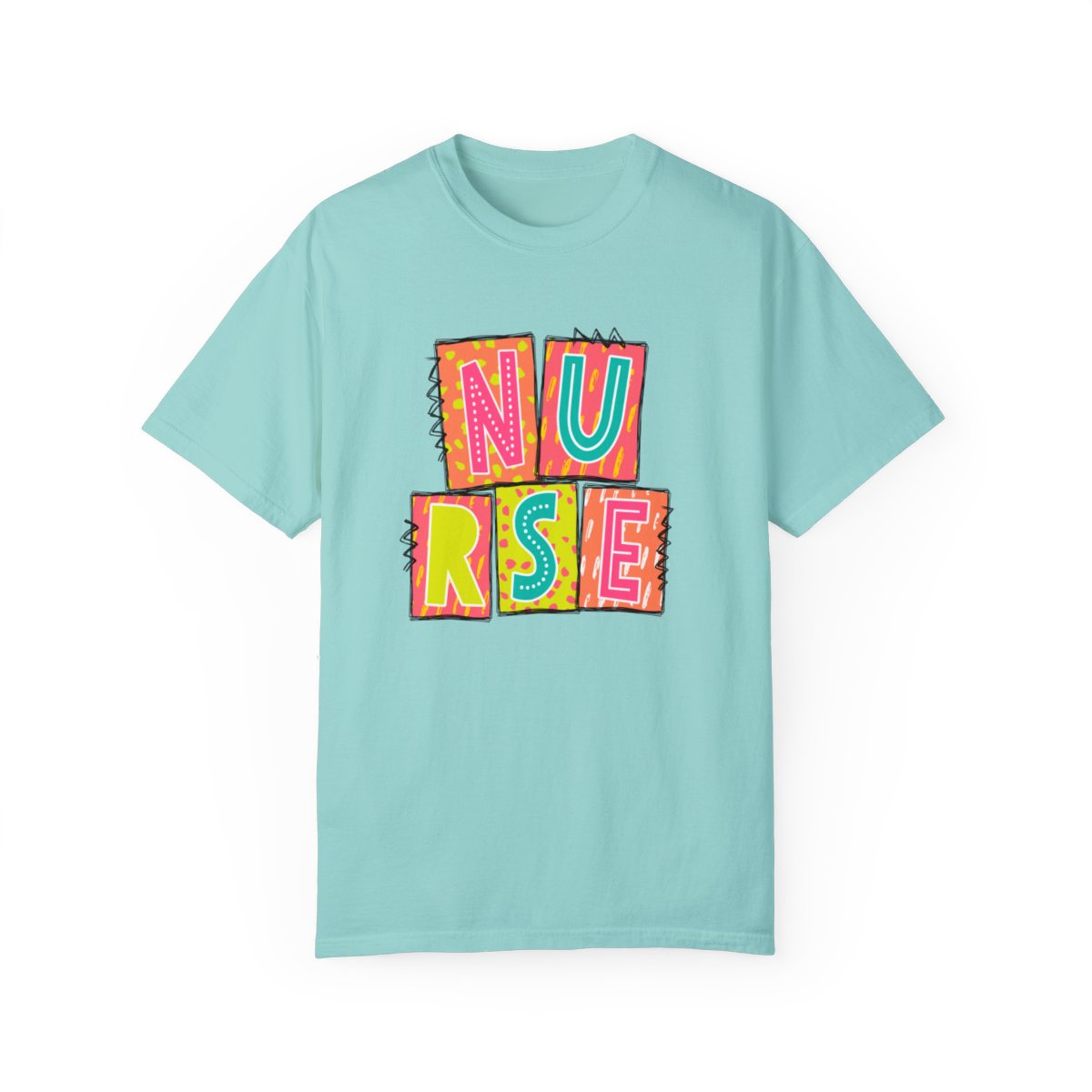 Nurse Neon Blocks Short Sleeve Tee