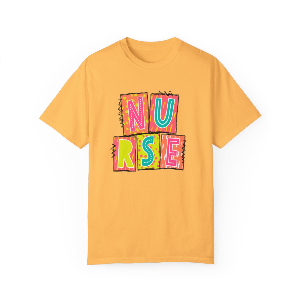 Nurse Neon Blocks Short Sleeve Tee