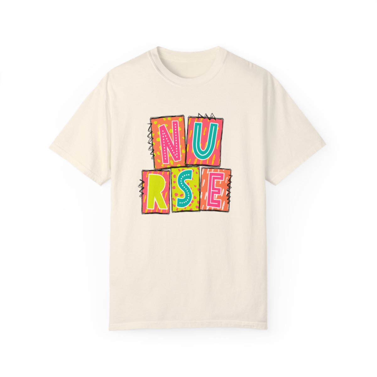 Nurse Neon Blocks Short Sleeve Tee