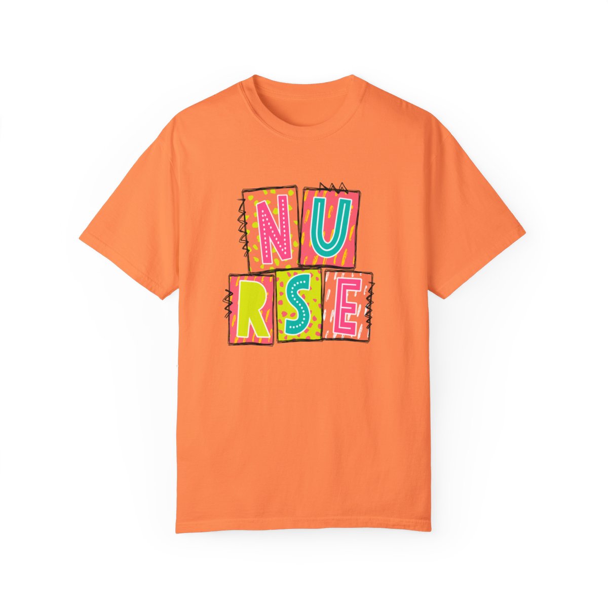 Nurse Neon Blocks Short Sleeve Tee