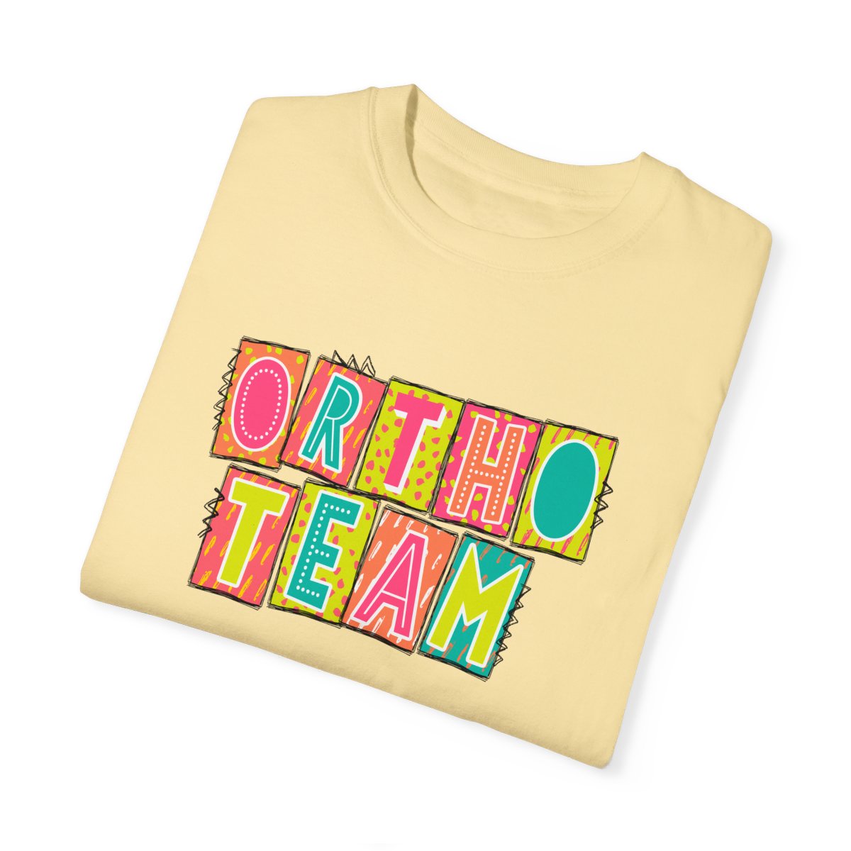 Ortho Team Neon Blocks Short Sleeve Tee