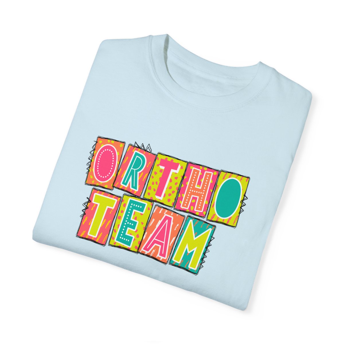 Ortho Team Neon Blocks Short Sleeve Tee