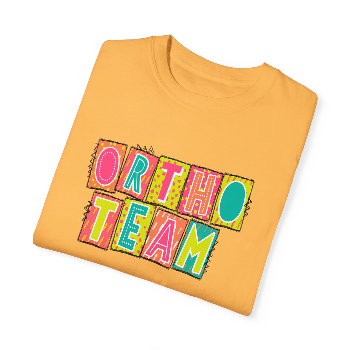 Ortho Team Neon Blocks Short Sleeve Tee