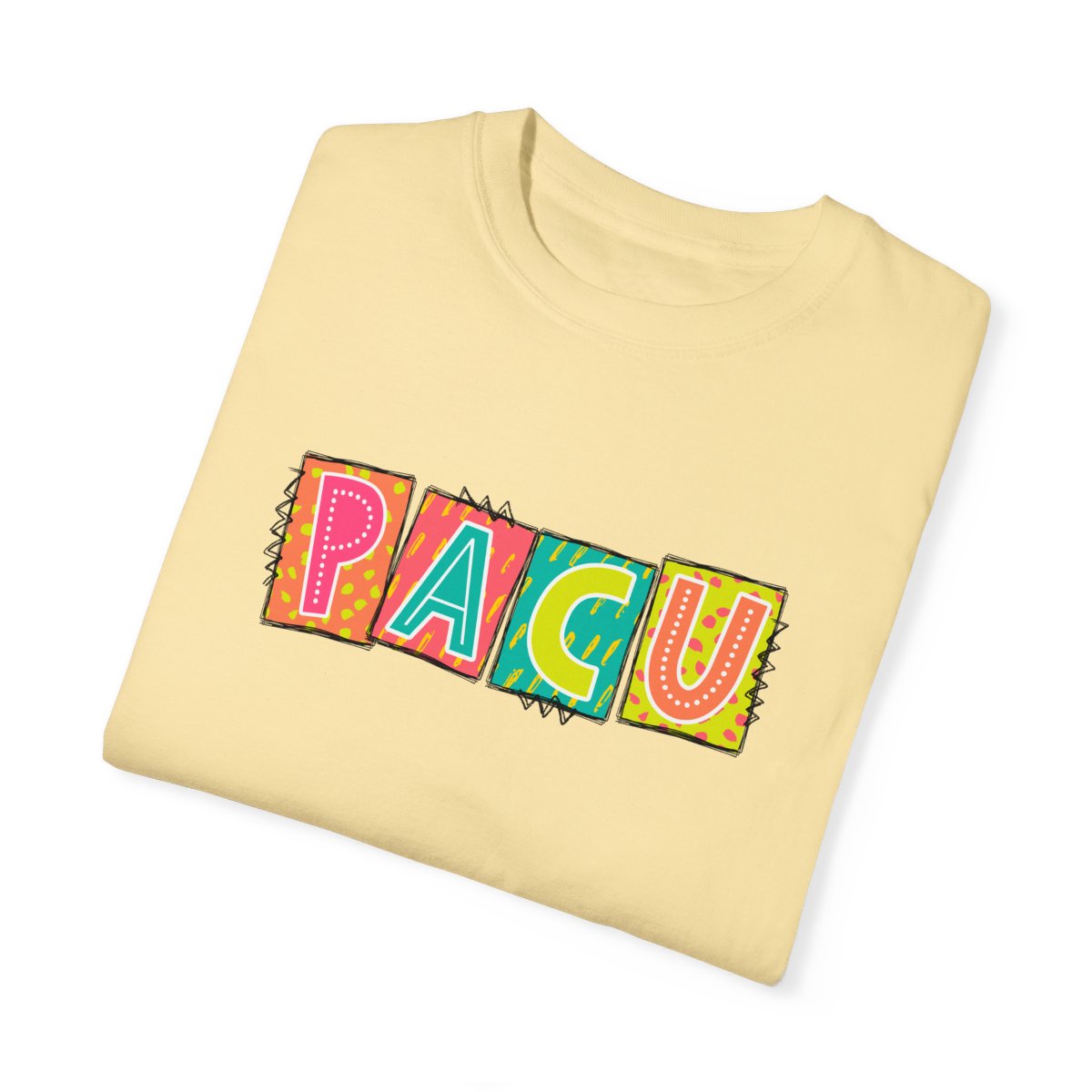 PACU Neon Blocks Short Sleeve Tee