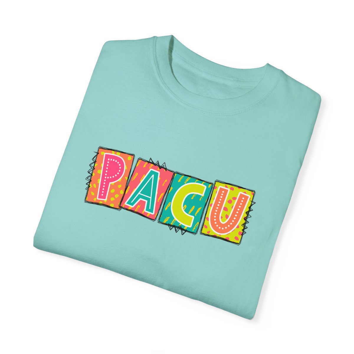 PACU Neon Blocks Short Sleeve Tee