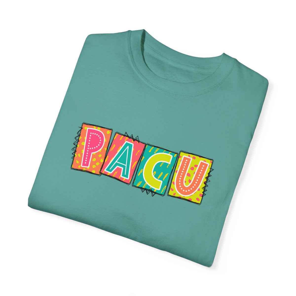 PACU Neon Blocks Short Sleeve Tee