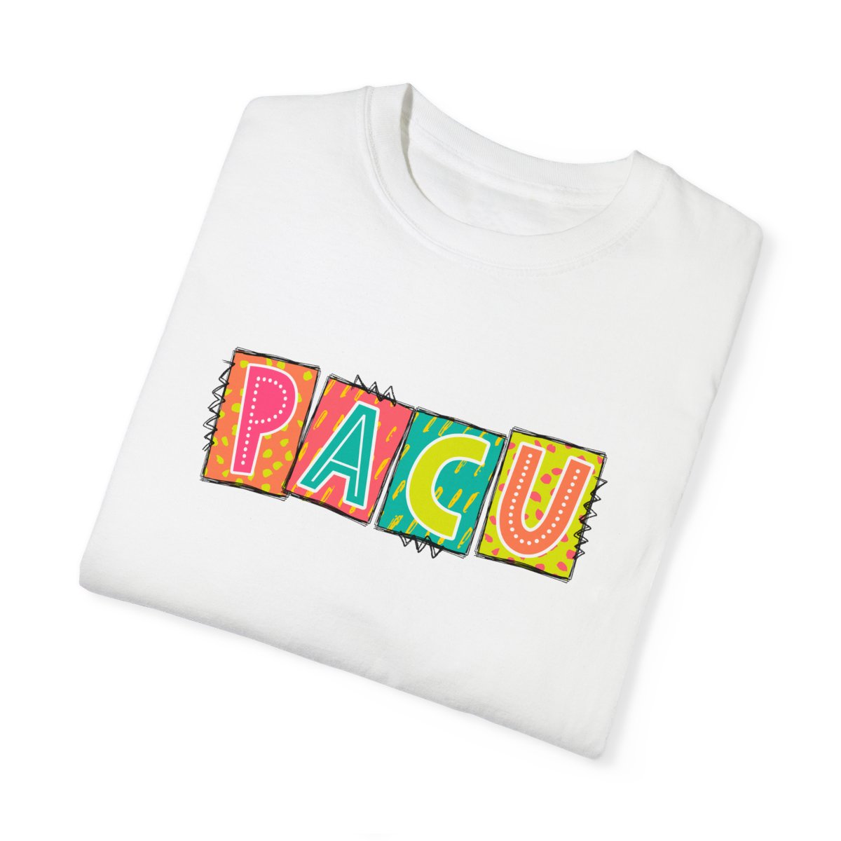 PACU Neon Blocks Short Sleeve Tee
