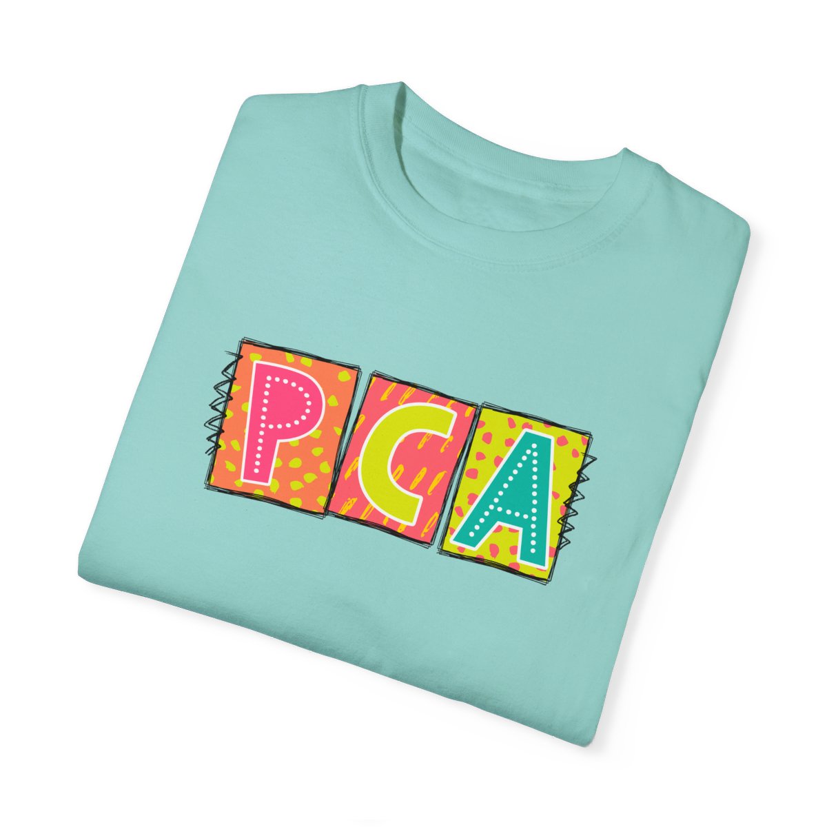 PCA Neon Blocks Short Sleeve Tee