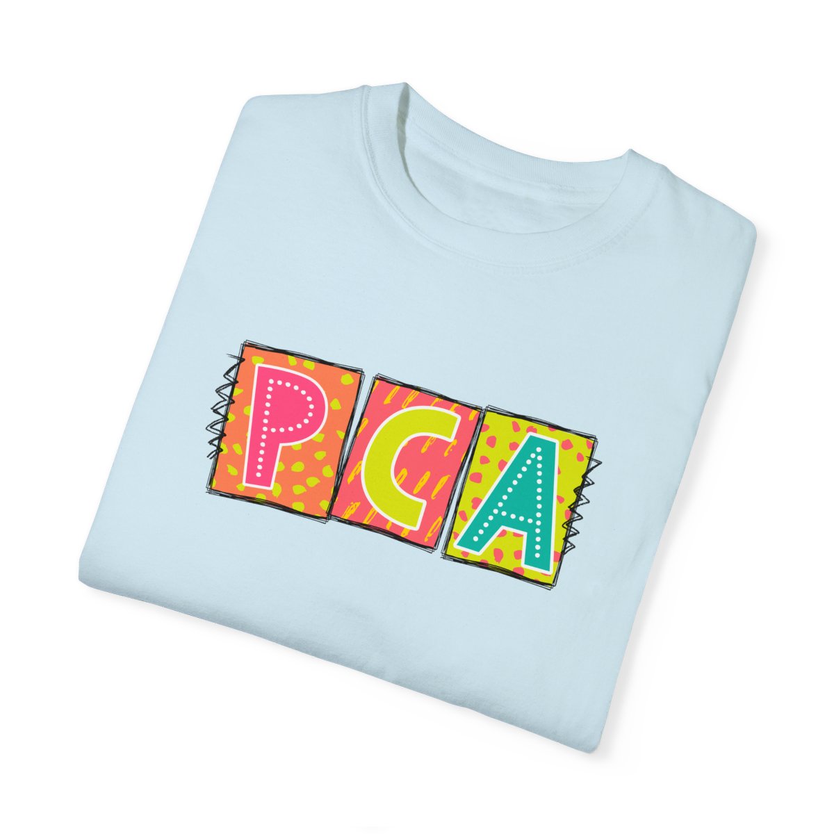 PCA Neon Blocks Short Sleeve Tee