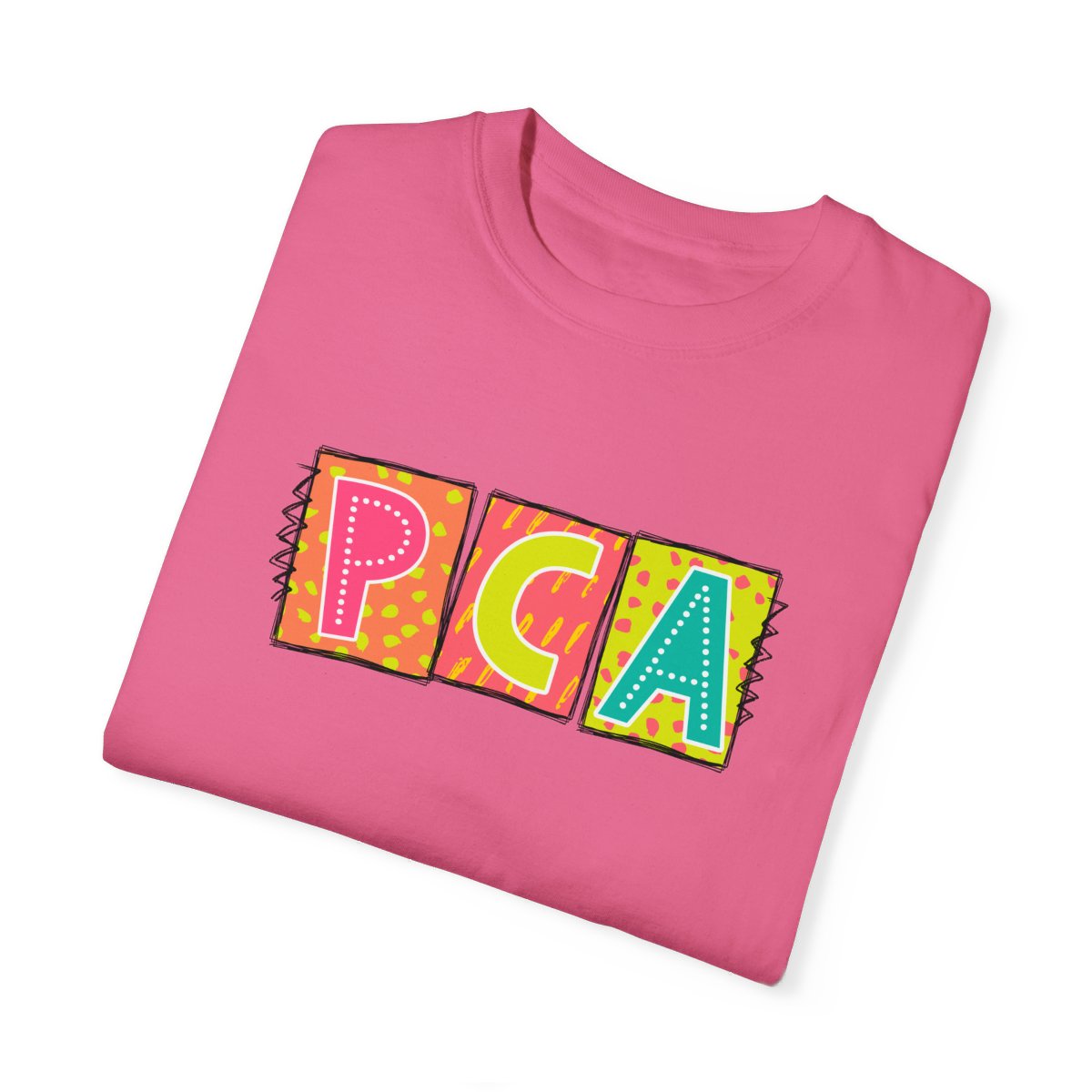 PCA Neon Blocks Short Sleeve Tee