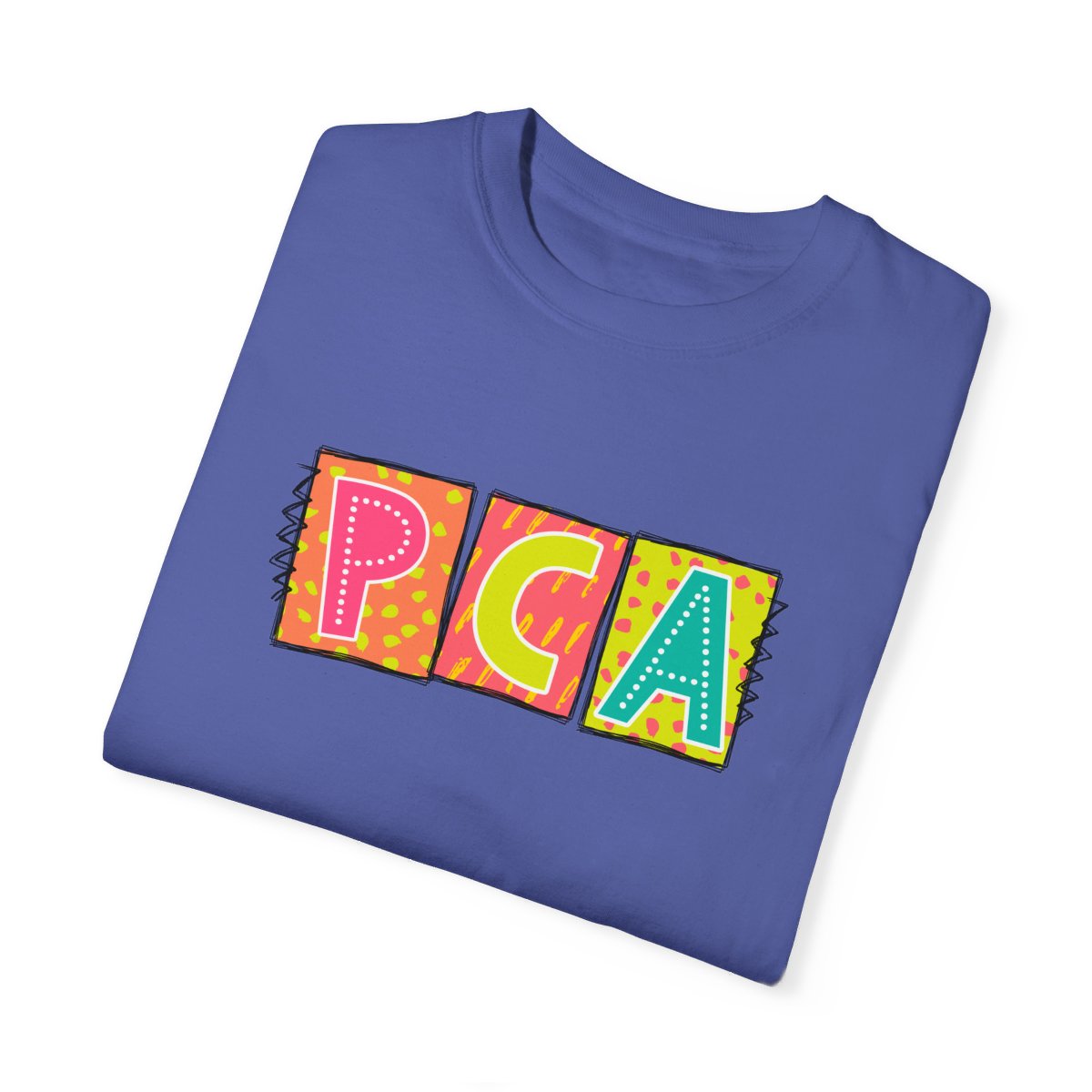 PCA Neon Blocks Short Sleeve Tee
