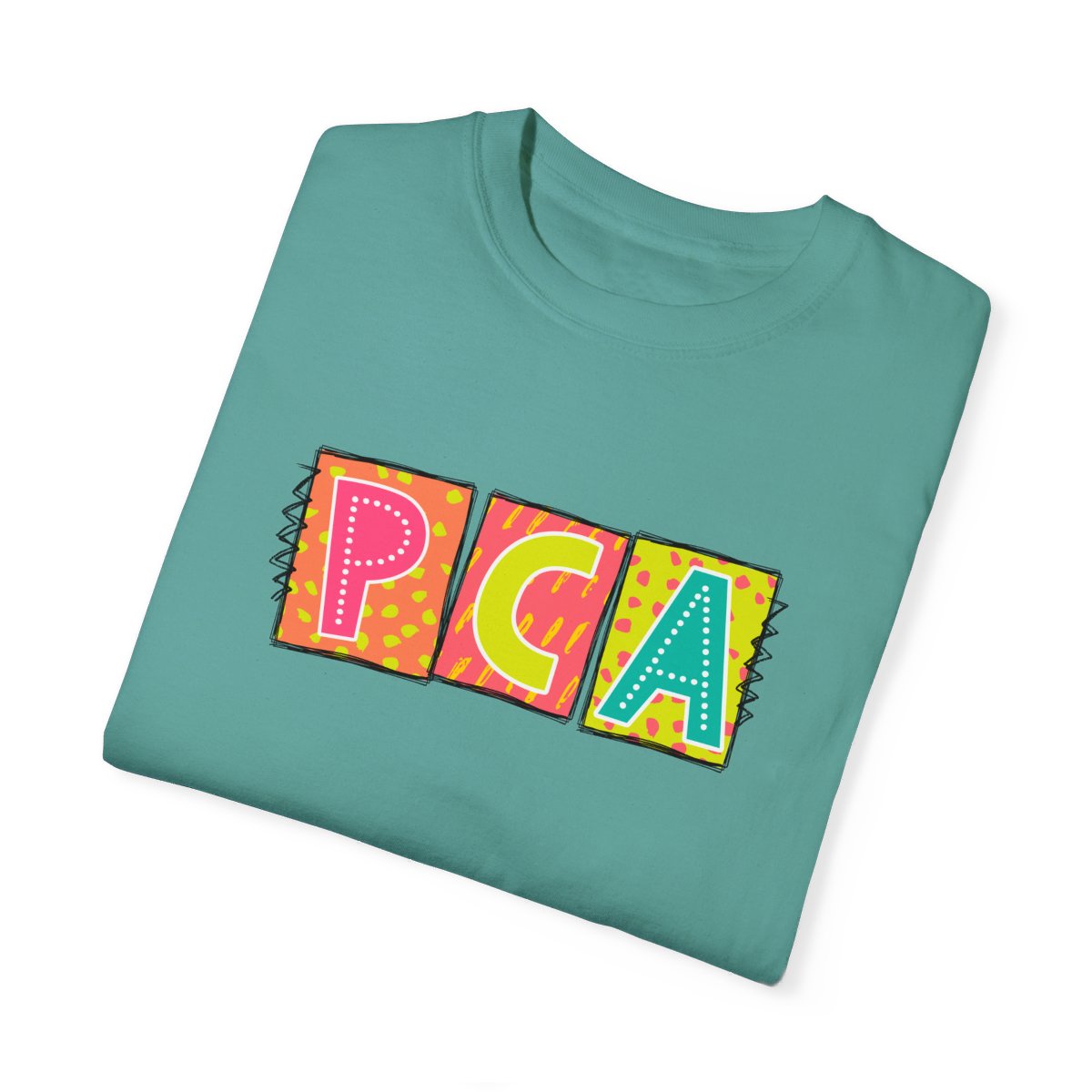 PCA Neon Blocks Short Sleeve Tee