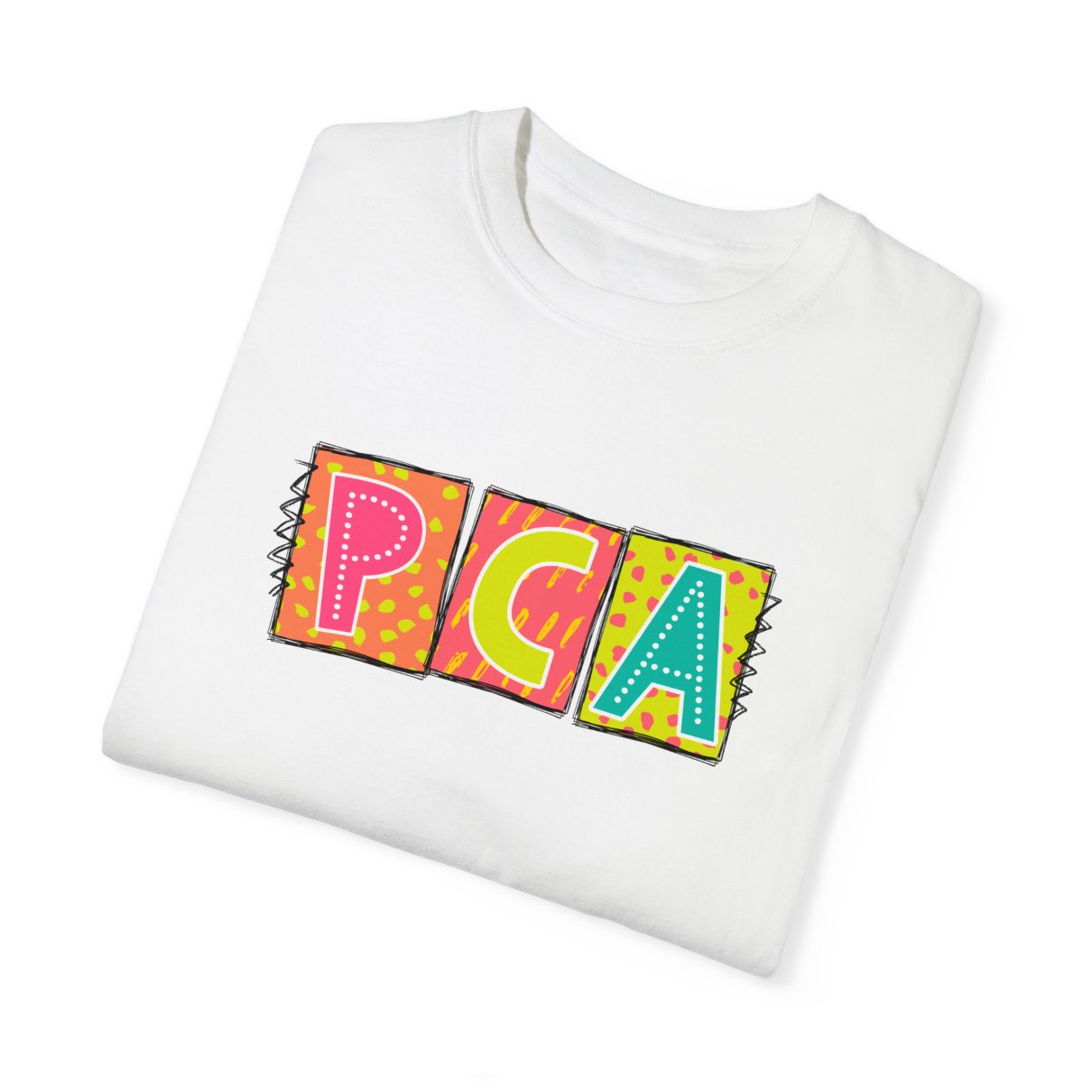 PCA Neon Blocks Short Sleeve Tee