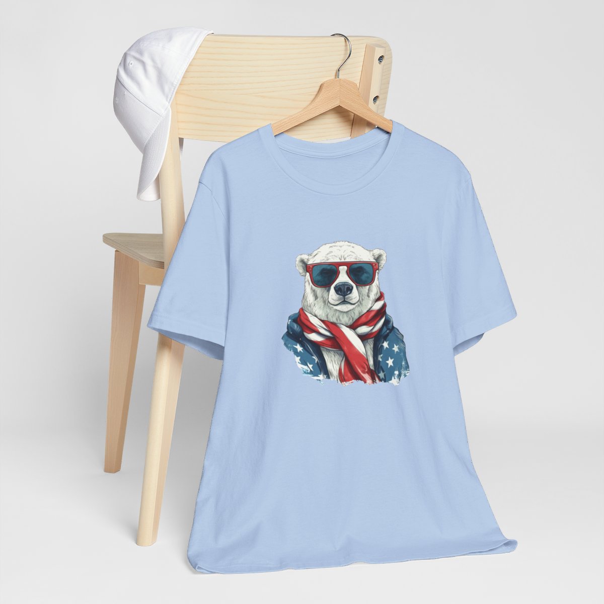 Patriotic Bear Short Sleeve Tee