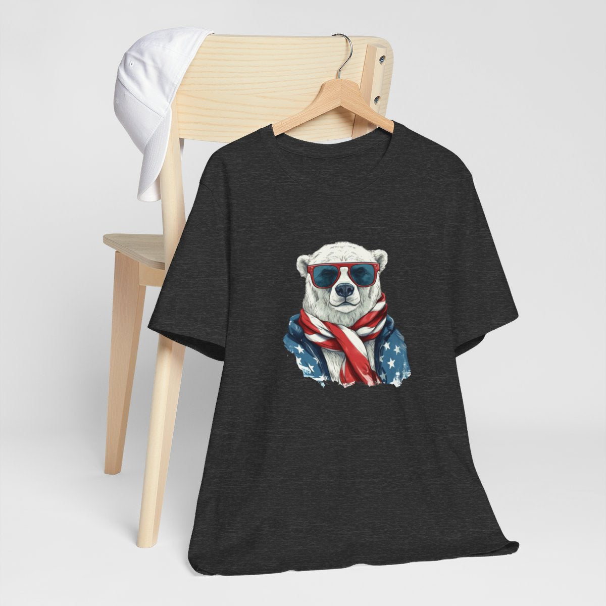 Patriotic Bear Short Sleeve Tee
